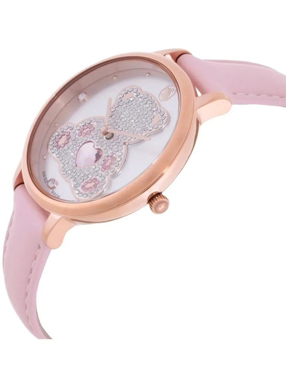 NWT Swarovski Teddy Quartz Crystal Ladies Watch